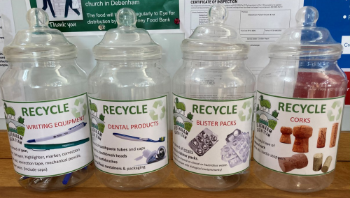 recycling jars